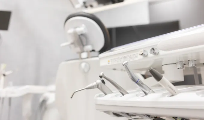 最新の治療機器の写真